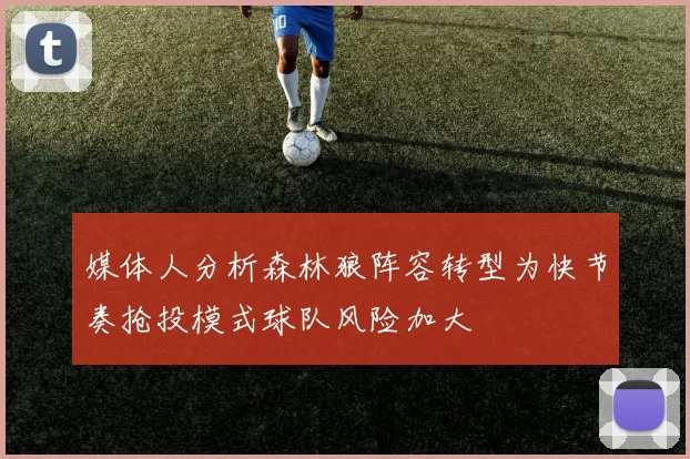 媒体人分析森林狼阵容转型为快节奏抢投模式球队风险加大